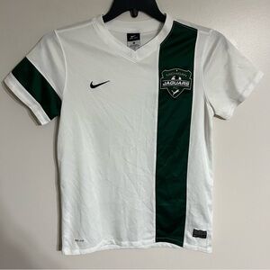 Women's Nike Dri‎ Fit Vneck Jersey Michigan Jaguars FC Soccer Size XL